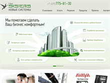 Tablet Screenshot of newsystems.ru